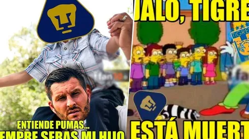 Tigres goleó a Pumas por André-Pierre Gignac y los memes no perdonaron