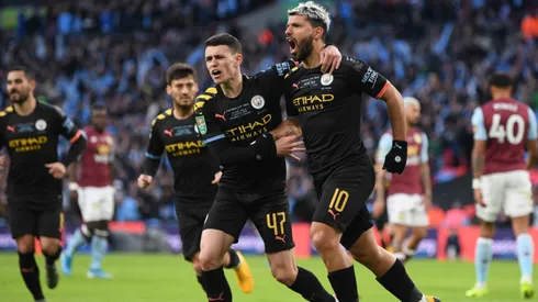 De la mano de Agüero, el Manchester City es campeón de la Copa de la Liga