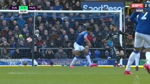 El grosero error de David De Gea.