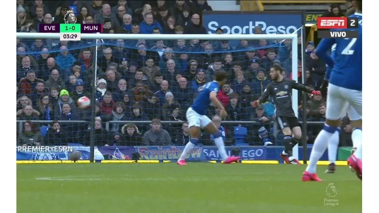 El grosero error de David De Gea.