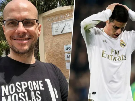 'MisterChip' no se guardó nada y le dio durísimo a James Rodríguez en Twitter