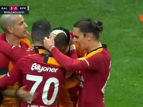 El que es caballero, repite: doblete de Falcao contra el Gençlerbirliği