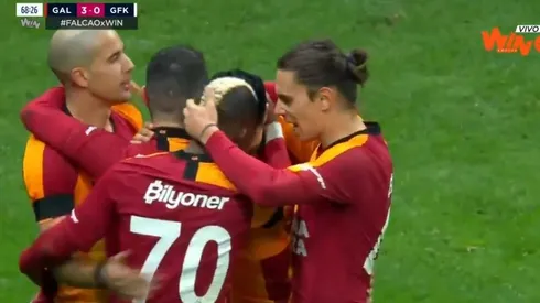 El que es caballero, repite: doblete de Falcao contra el Gençlerbirliği