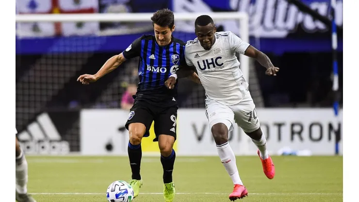 Cristian Penilla frente a Montreal Impact.