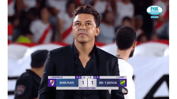 Foto de Marcelo Gallardo, entrenador de River.