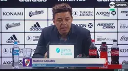 Marcelo Gallardo no quiso dejar cabos sueltos.