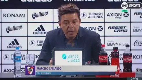 Marcelo Gallardo no quiso dejar cabos sueltos.
