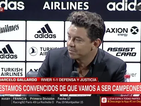 Gallardo, sin filtro: "Cuando jugamos finales contra Boca, las ganamos"