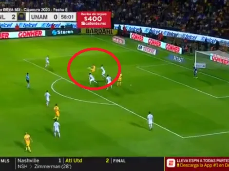 Tremendo golazo de chilena de André-Pierre Gignac para Tigres