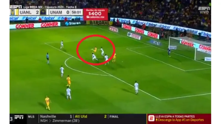 Tremendo golazo de chilena de André-Pierre Gignac para Tigres