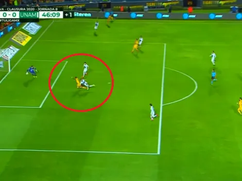 ¡Penal, roja y gol! A Pumas se le vino la noche en el Volcán