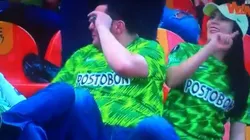 ¿Un beso? Ni de fundas: a un hincha de Nacional le negaron el cariñito