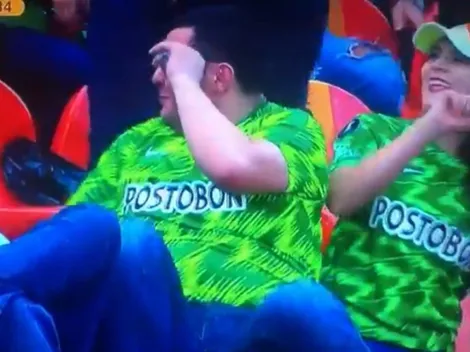 ¿Un beso? Ni de fundas: a un hincha de Nacional le negaron el cariñito