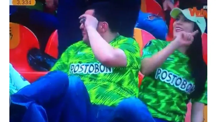 ¿Un beso? Ni de fundas: a un hincha de Nacional le negaron el cariñito