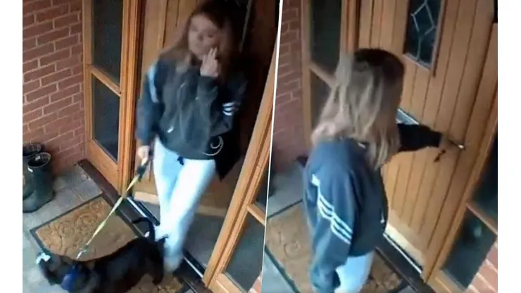Video viral: este perro diabólico hizo volar a su dueña