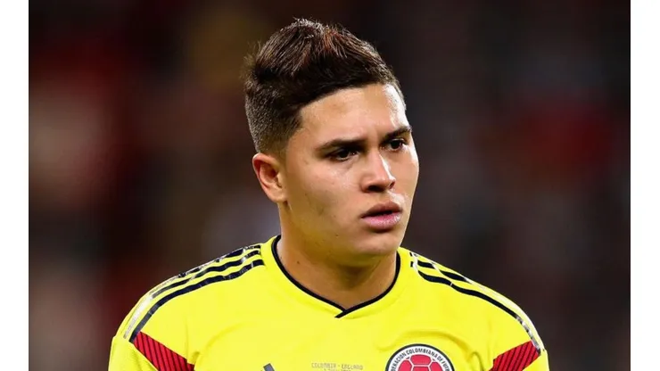 Juan Fernando Quintero, jugador de River Plate en Argentina.