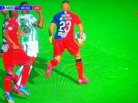 Ahora el DIM le metió la mano a Nacional: así fue el polémico gol