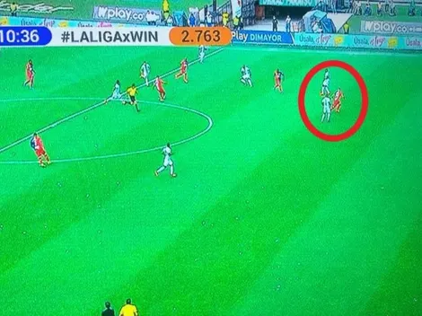 ¿Le metieron la mano al DIM? Polémico gol anulado que favoreció a Nacional