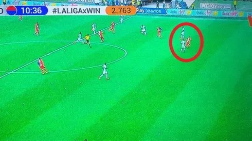 ¿Le metieron la mano al DIM? Polémico gol anulado que favoreció a Nacional