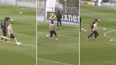 El video de la práctica que subió Real Madrid para asustar a Barcelona