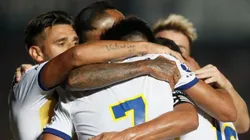 Apenas terminó el partido de Boca, Salvio le respondió a un hincha en Twitter