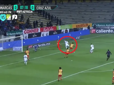 Golazo de Jonathan Rodríguez para Cruz Azul gane 1-0 frente a Monarcas