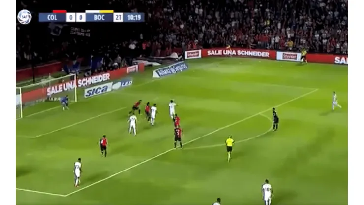 Era el peor de Boca, pero Pol Fernández la durmió de pecho y puso el 1-0