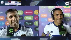 El divertido cruce de Tevez con Wanchope: "Lo tengo a poner a dieta yo"