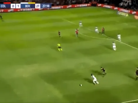 Villa aceleró como él sabe, dejó solo a Salvio y Boca hizo el 2-0 ante Colón