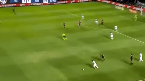 Villa aceleró como él sabe, dejó solo a Salvio y Boca hizo el 2-0 ante Colón