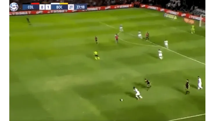 Villa aceleró como él sabe, dejó solo a Salvio y Boca hizo el 2-0 ante Colón