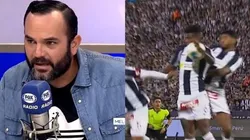 Coki consideró que mano de Ascues fue clara.