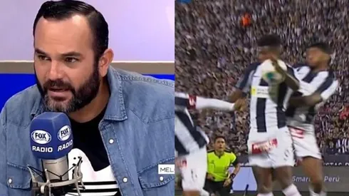 Coki consideró que mano de Ascues fue clara.