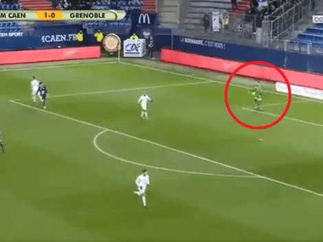 Es febrero, pero este arquero se mandó el blooper del año