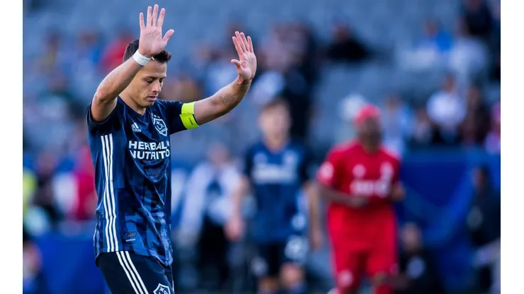 Chicharito Hernández destacó el objetivo de LA Galaxy en la MLS