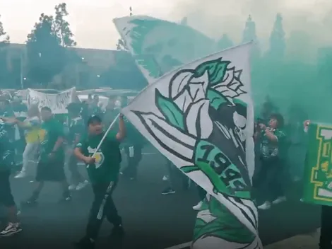 ¡Impactante! Fanáticos de León tiñen Los Angeles de verde