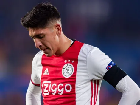 Triste final: Edson y Ajax eliminados de la Europa League