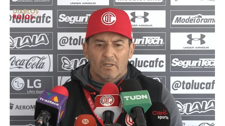 Chepo de la Torre se mostró preocupado por errores que costaron puntos a Toluca