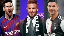 Beckham tiene en la mira a Messi y Cristiano Ronaldo.