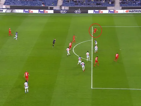 Al límite: Alario esquivó el offside de milagro y puso el primero para Bayer Leverkusen