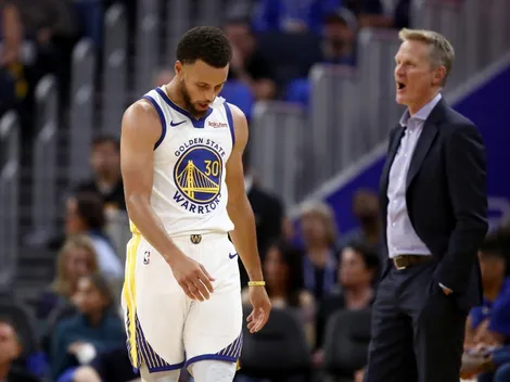 Malas noticias: Steve Kerr desmintió regreso de Stephen Curry