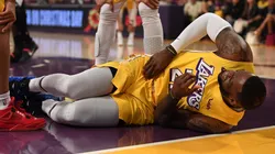 LeBron James se volvió a lesionar la ingle