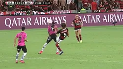 Willian Arao vio la roja por una patada criminal a Caicedo