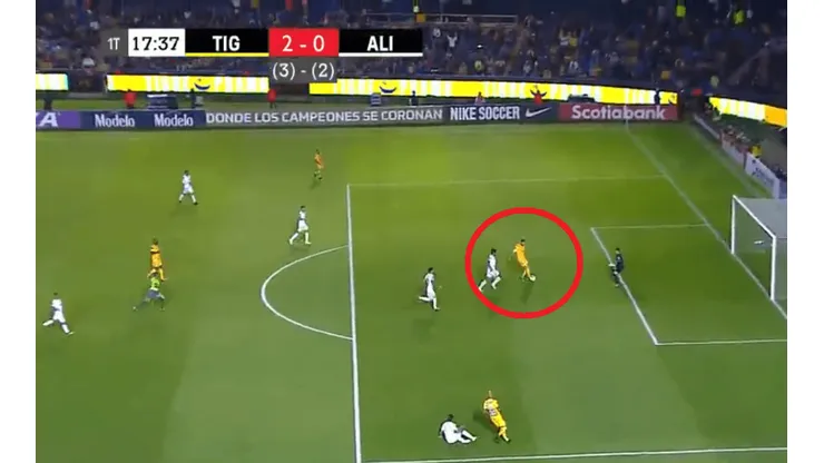André-Pierre Gignac anotó el segundo para Tigres.