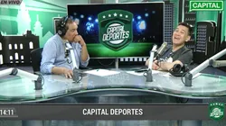 Kanashiro está con Alan Diez en Capital Deportes.