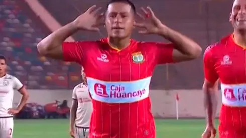 Marcio Valverde le anotó un gol a Universitario.