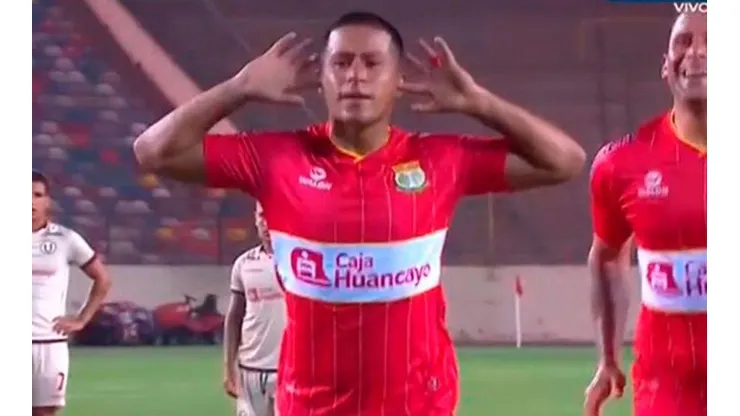Marcio Valverde le anotó un gol a Universitario.