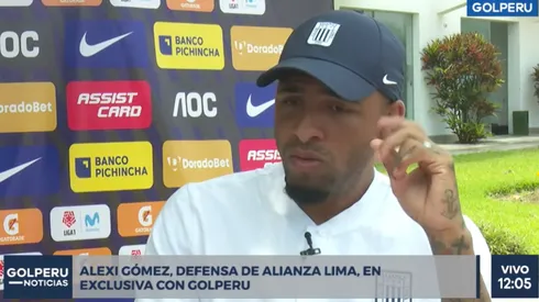 Gómez llegó a Alianza Lima para esta temporada.