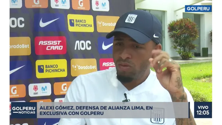 Gómez llegó a Alianza Lima para esta temporada.