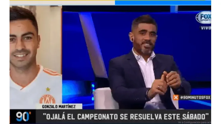 Foto de Gonzalo Martínez y el Negro Bulos.
